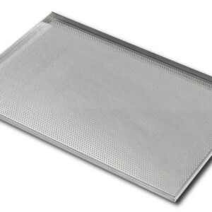 Blacha piekarnicza aluminiowa perforowana 4 ranty 60x40 cm