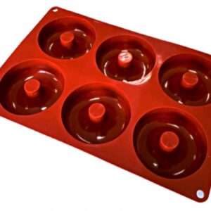 Forma silikonowa do wypieku donut 6 gniazd F104