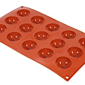 Forma silikonowa do wypieku i gastronomii małe pół-kulki F19