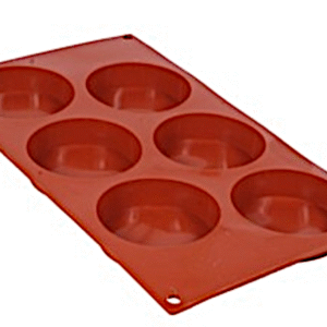 Forma silikonowa do wypieku bułeczki ciastka F22