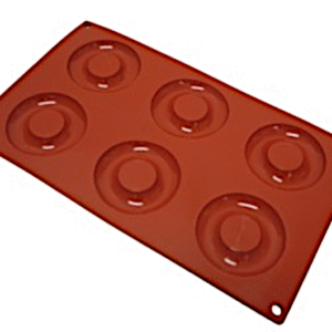 Forma silikonowa do wypieku i gastronomii płaska oponka F49