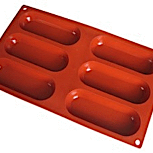 Forma silikonowa do wypieku i gastronomii bułeczki F59