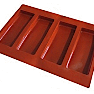 Forma silikonowa do wypieku i gastronomii bułki zapiekanki F60